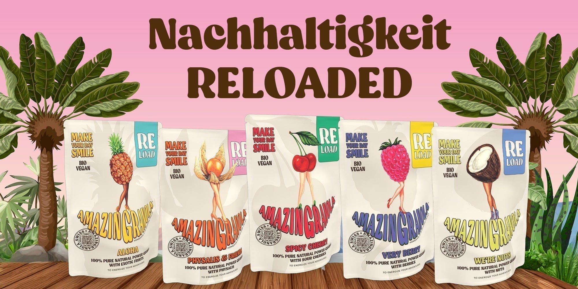 Entdecke unsere neuen und nachhaltigen RELOAD Beutel