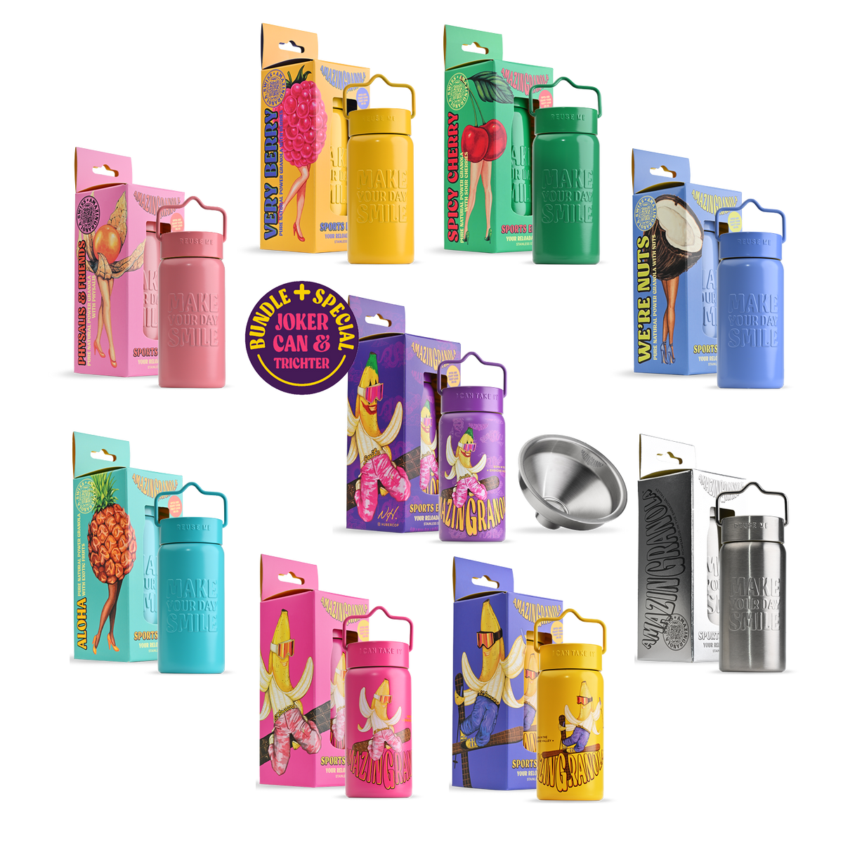 BIO amazinGranola SPORTS CAN Bundle