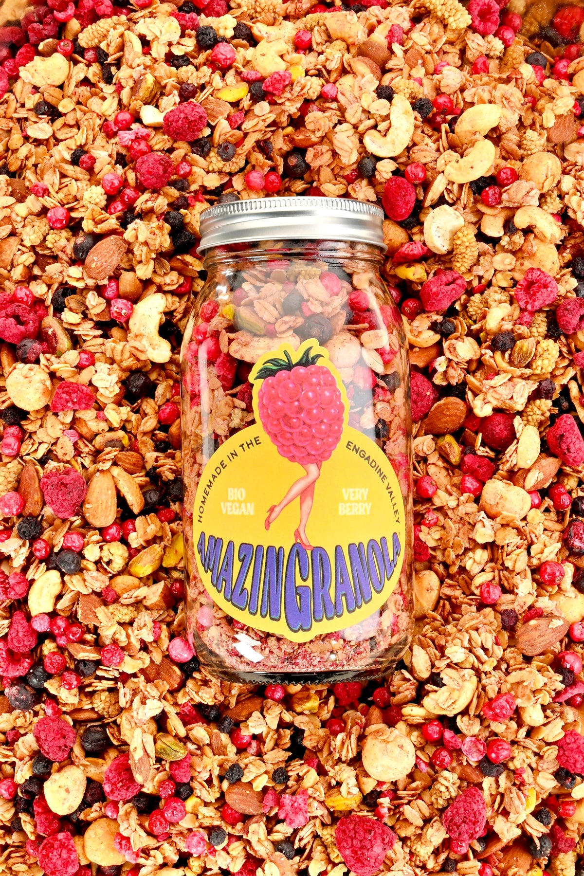 BIO amazinGranola &#39;Very Berry&#39; Glas