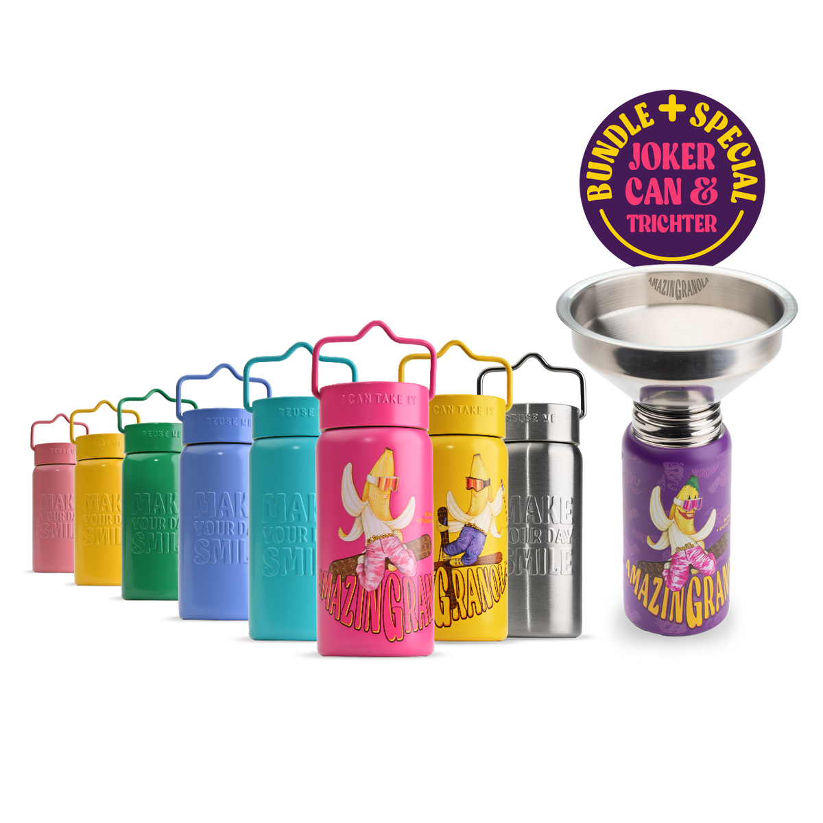 BIO amazinGranola SPORTS CAN Bundle