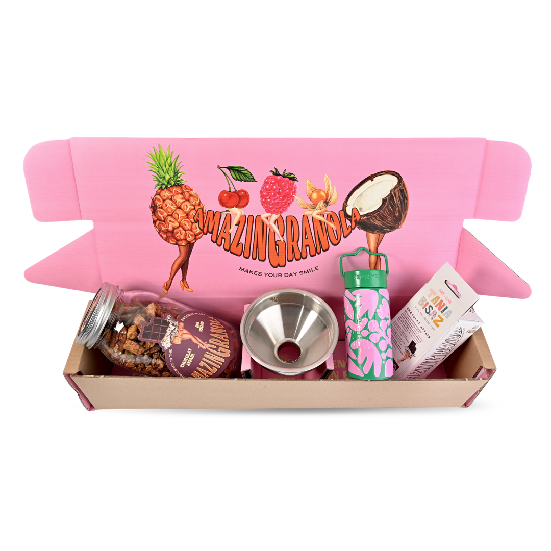 BIO amazinGranola 'ART CAN' GRÜN