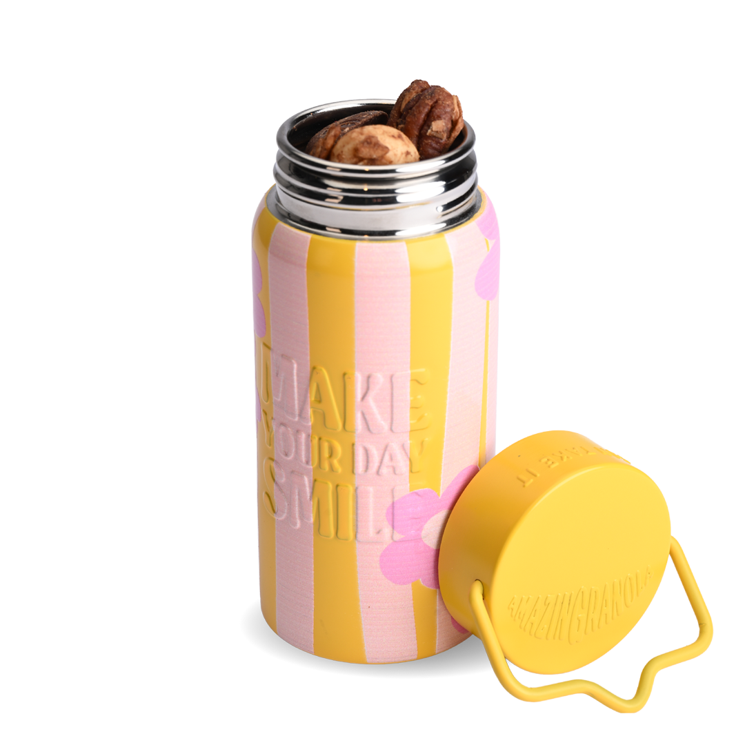 BIO amazinGranola 'ART CAN' GELB