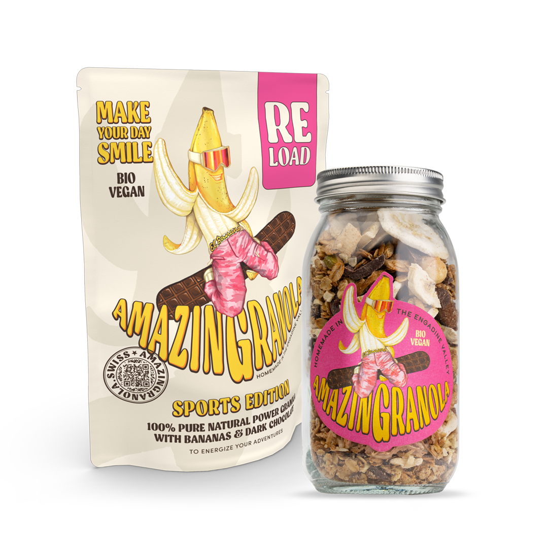 BIO amazinGranola Reload & Glas Bundle