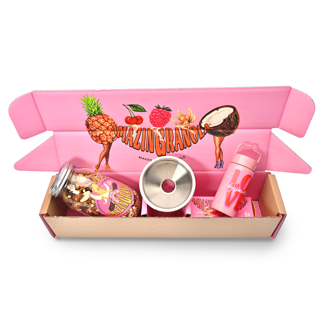BIO amazinGranola 'LOVE-CAN Bundle' ROSA