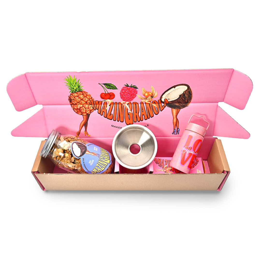 BIO amazinGranola 'LOVE-CAN Bundle' ROSA