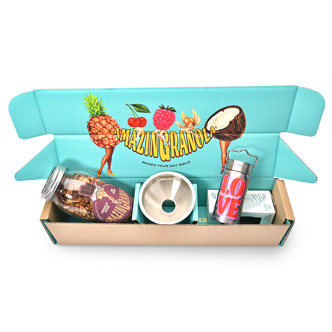 BIO amazinGranola 'LOVE-CAN Bundle' STEEL