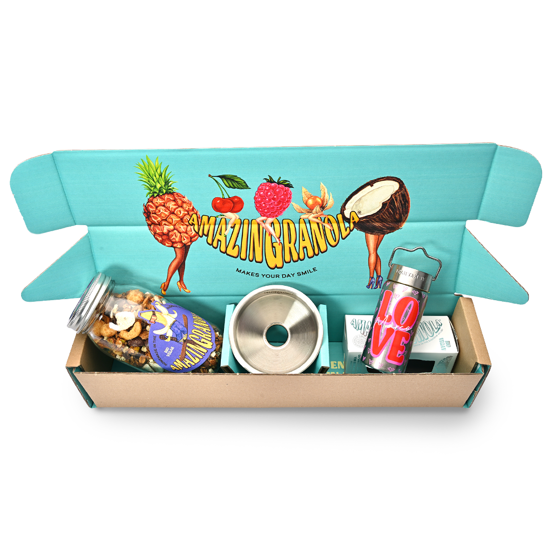 BIO amazinGranola 'LOVE-CAN Bundle' STEEL