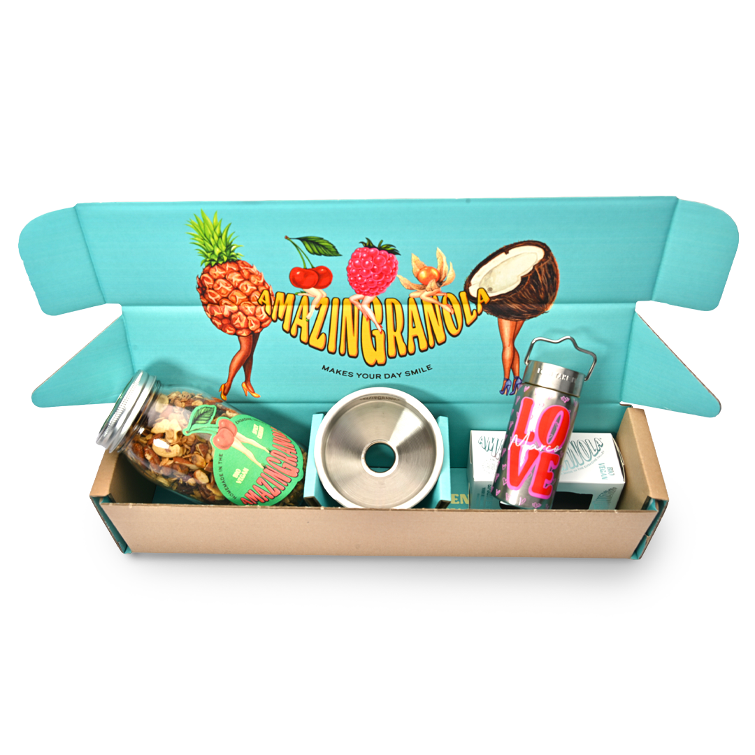 BIO amazinGranola 'LOVE-CAN Bundle' STEEL