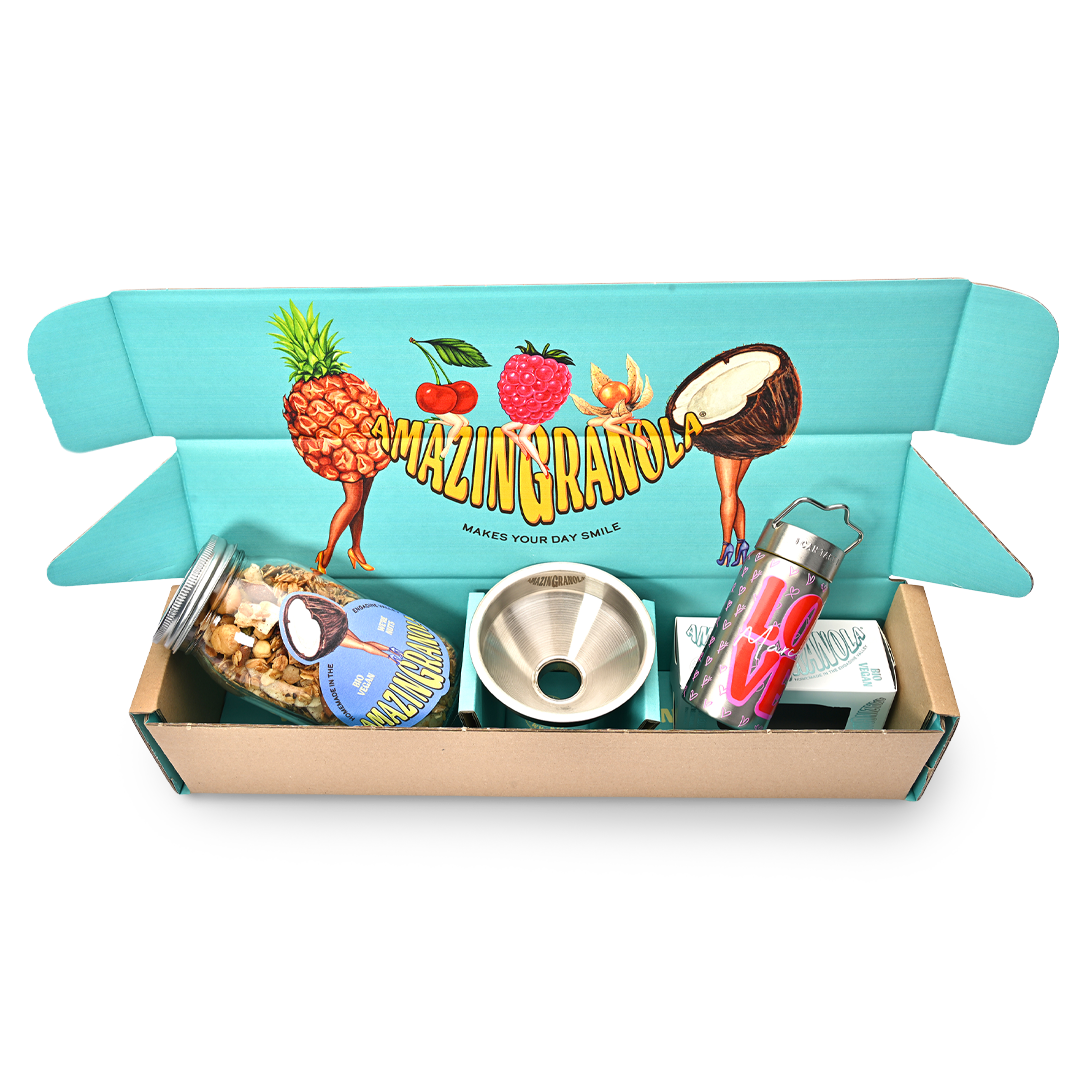 BIO amazinGranola 'LOVE-CAN Bundle' STEEL