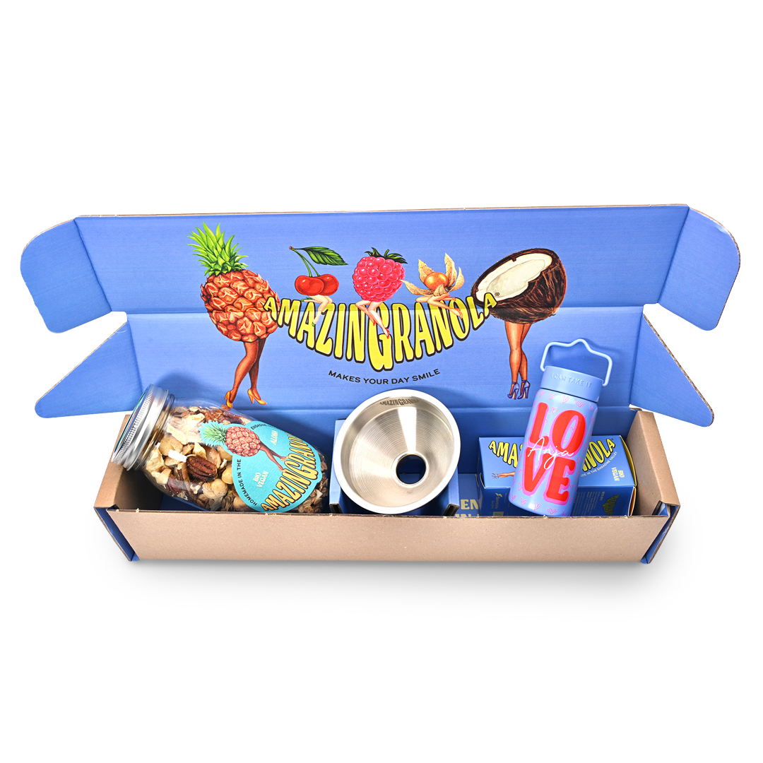 BIO amazinGranola 'LOVE-CAN Bundle' LILA