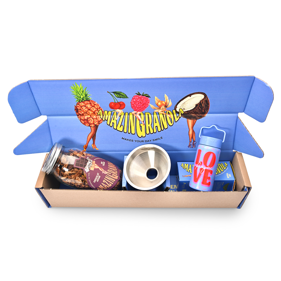 BIO amazinGranola 'LOVE-CAN Bundle' LILA