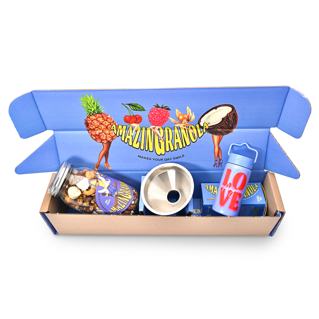 BIO amazinGranola 'LOVE-CAN Bundle' LILA