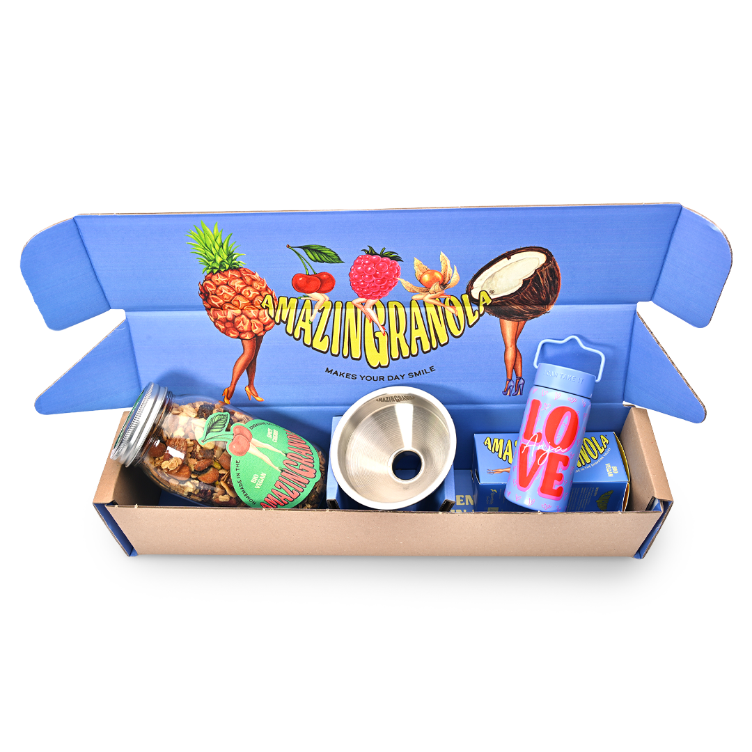 BIO amazinGranola 'LOVE-CAN Bundle' LILA