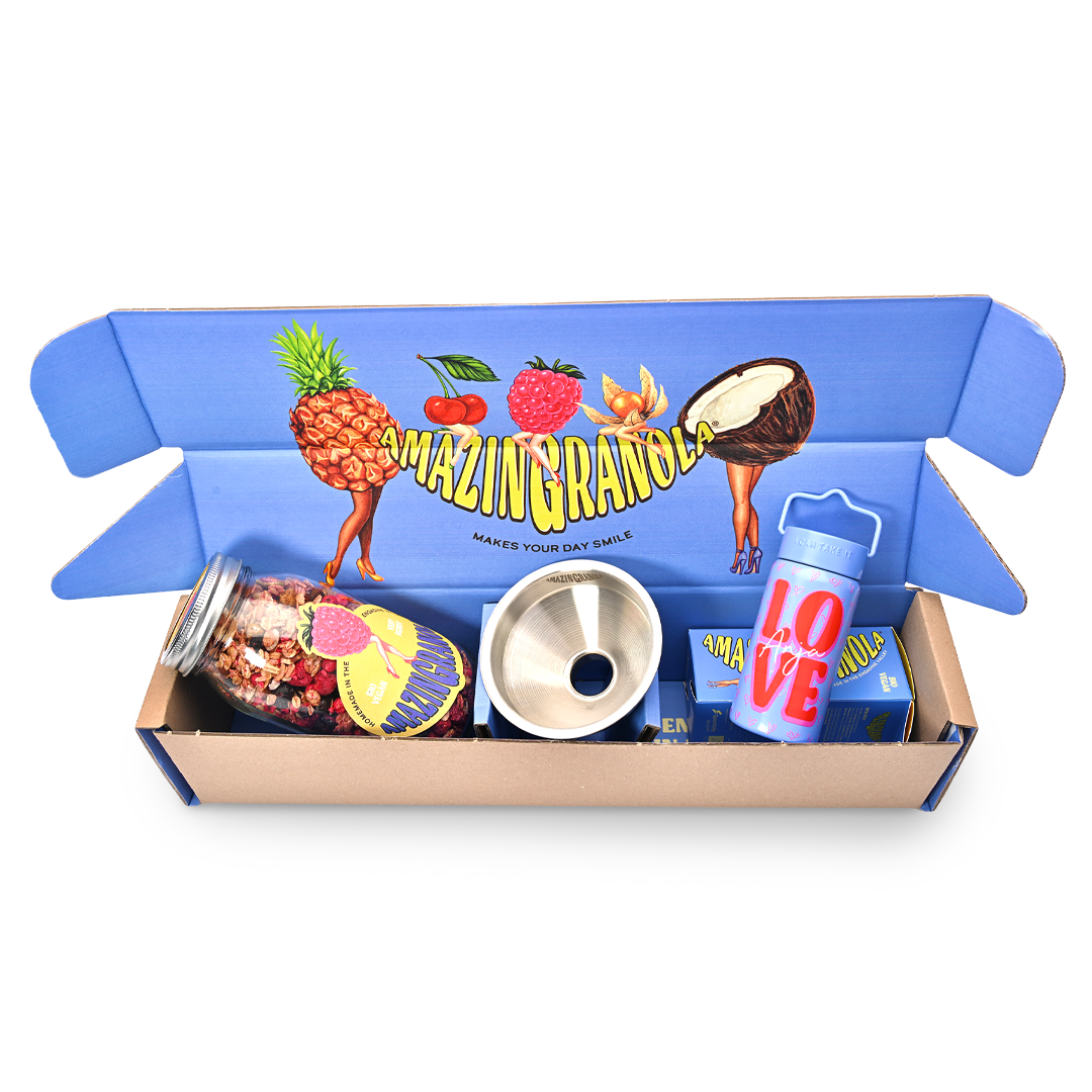 BIO amazinGranola 'LOVE-CAN Bundle' LILA