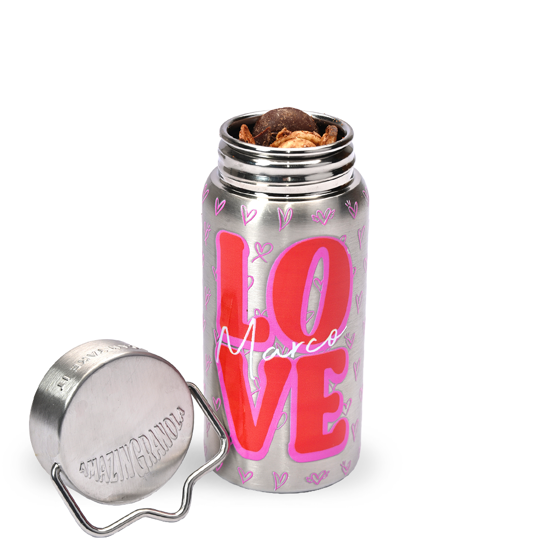 BIO amazinGranola 'LOVE-CAN Bundle' STEEL