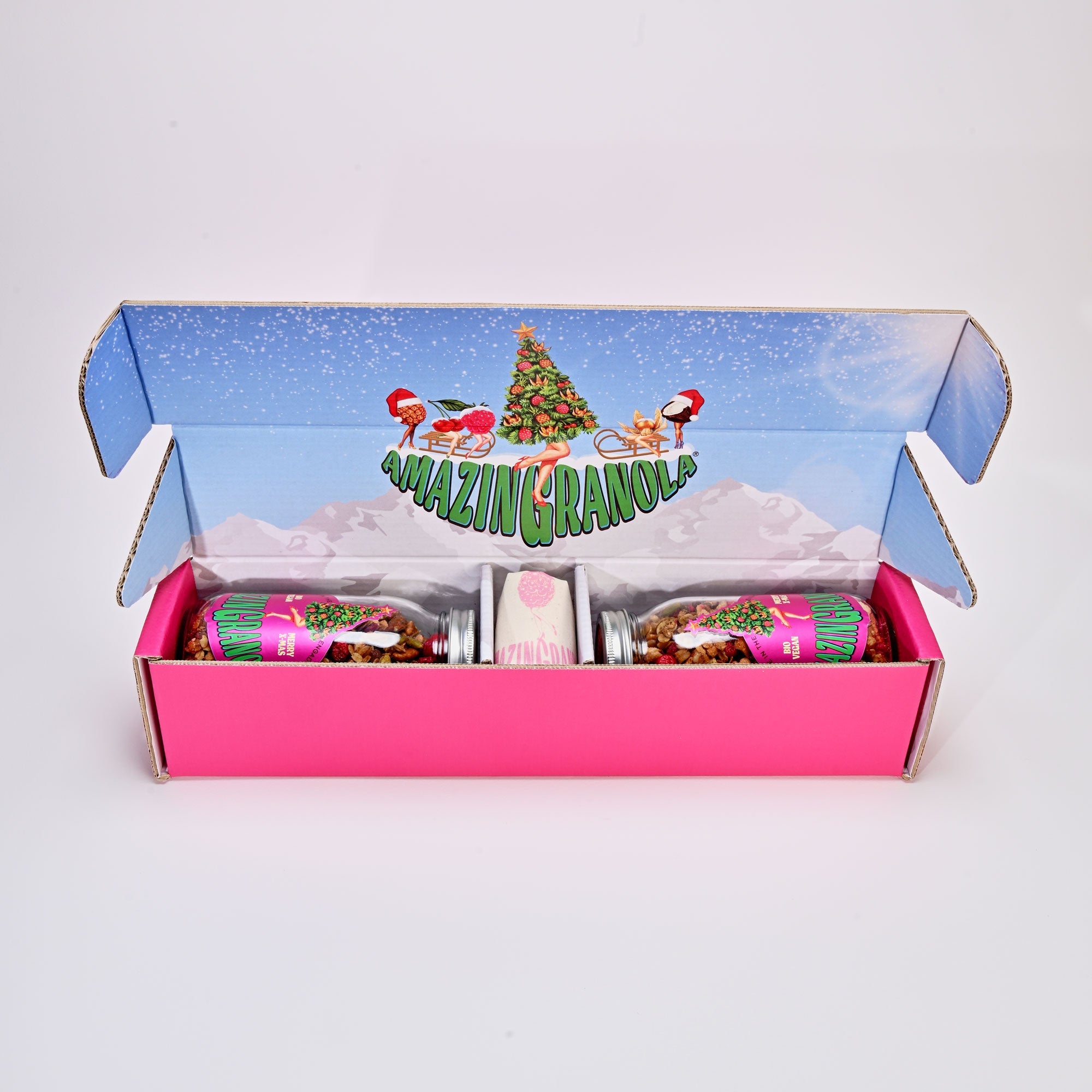 amazinGranola "Merry X-Mas" gift box