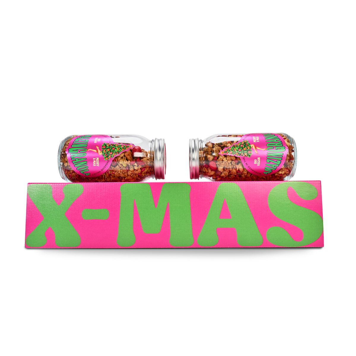 BIO amazinGranola Geschenkbox 'Merry X-Mas MIX 2'