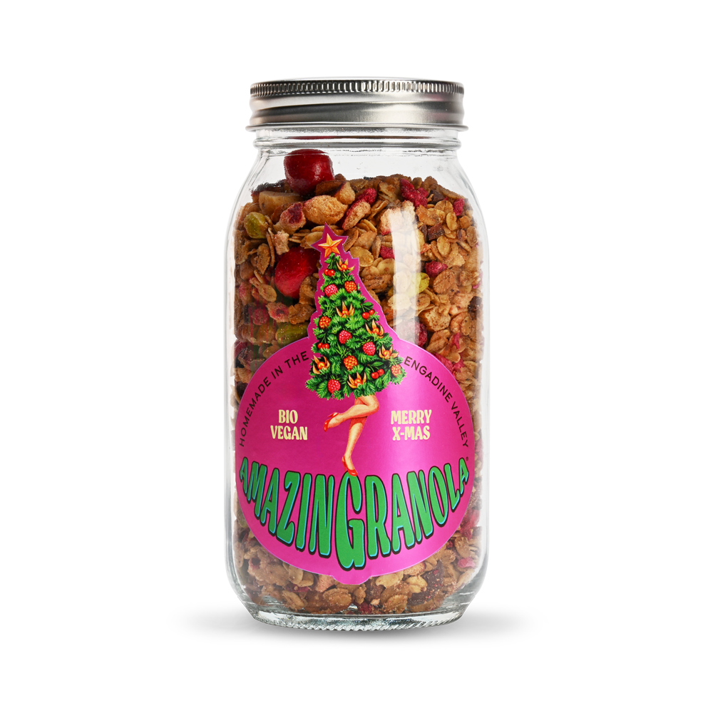 BIO amazinGranola Geschenkbox mit Glas, Sports CAN & Trichter