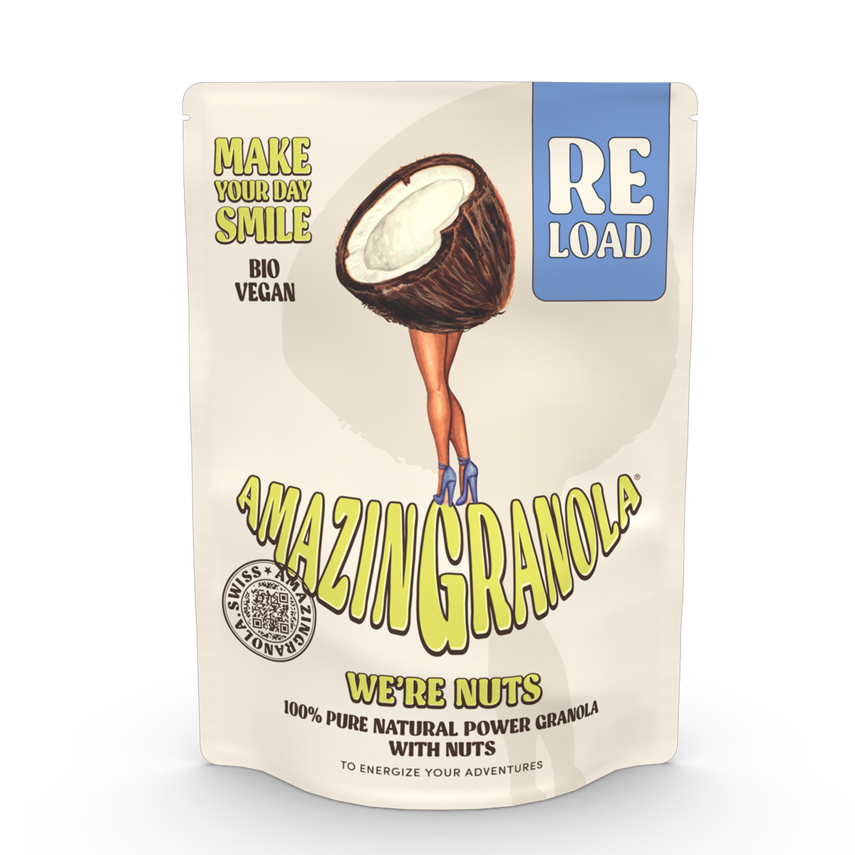 Organic amazingranola &#39;We&#39;re Nuts&#39; Reload