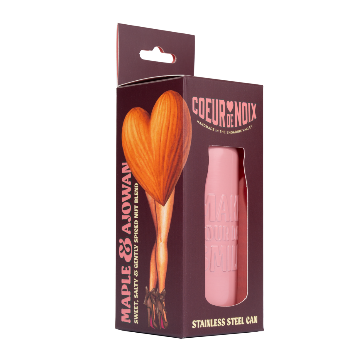 Coeur de Noix Maple & Ajowan Verpackung mit Sports Can