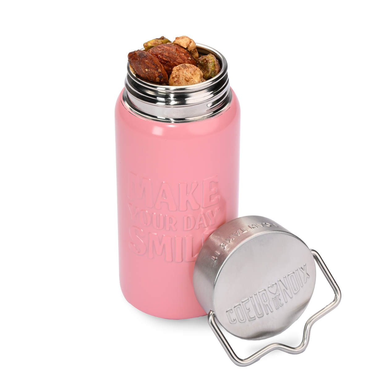 BIO Coeur de Noix Maple & Ajowan Sports Can mit Nussmischung und Edelstahldeckel