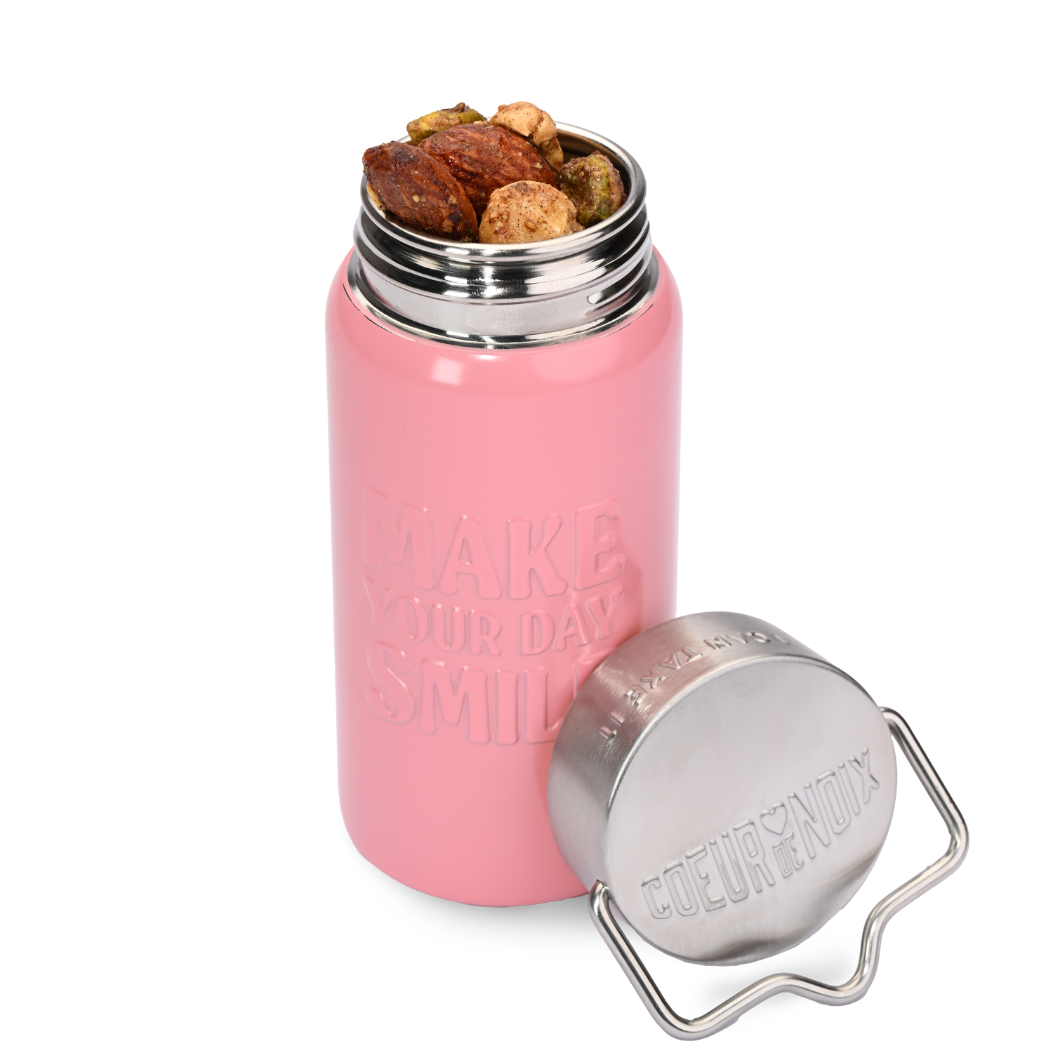 BIO Coeur de Noix Maple & Ajowan Sports Can mit Nussmischung und Edelstahldeckel